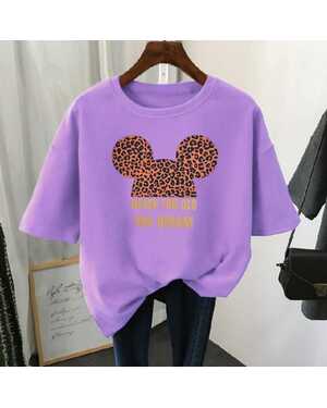 ЖЕНСКАЯ ФУТБОЛКА ТКАНЬ ХЛОПОК