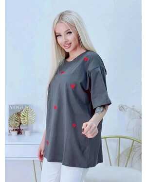 ЖЕНСКАЯ ФУТБОЛКА ТКАНЬ ХЛОПОК РАЗМЕР ЕДИНЫЙ 44-52