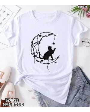 ЖЕНСКАЯ ФУТБОЛКА ТКАНЬ ХЛОПОК