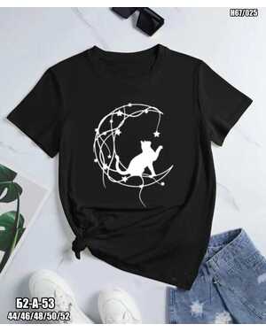 ЖЕНСКАЯ ФУТБОЛКА ТКАНЬ ХЛОПОК