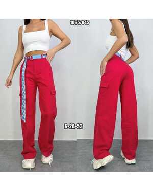 ЖЕНСКИЕ БРЮКИ ТКАНЬ ХЛОПОК