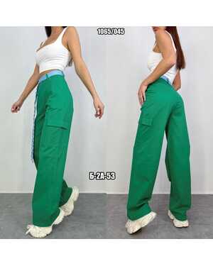 ЖЕНСКИЕ БРЮКИ ТКАНЬ ХЛОПОК