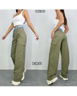 ЖЕНСКИЕ БРЮКИ ТКАНЬ ХЛОПОК