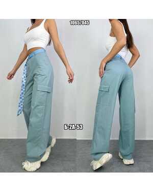 ЖЕНСКИЕ БРЮКИ ТКАНЬ ХЛОПОК