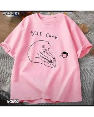 ЖЕНСКАЯ ФУТБОЛКА ТКАНЬ ХЛОПОК