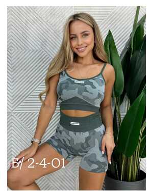 ЖЕНСКИЙ КОМПЛЕКТ (Топик +шорты) РАЗМЕР ЕДИНЫЙ 42-48