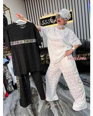 женский костюм Ткань: Гипюр + Подкладка