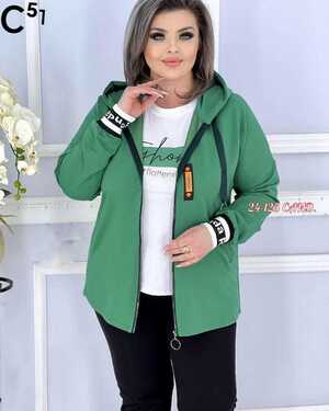 ЖЕНСКИЙ КОСТЮМ ТКАНЬ ТРИКОТАЖ