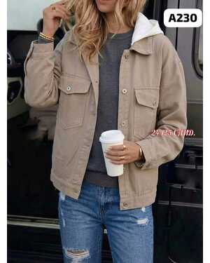 Джинсовая куртка с Капюшоном отстёгивается (Китай) Размеры L XL 2XL 3XL 4XL НА 48–50–52–54–56