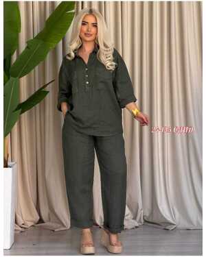 Женский Костюм двойка Ткань санта-барбара