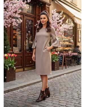 Женское платье ткань барби