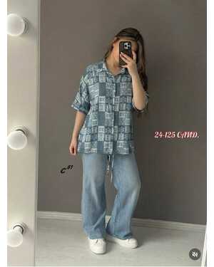 Женская блузка ткань х/б