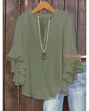 Женская блузка Ткань: Сингапур