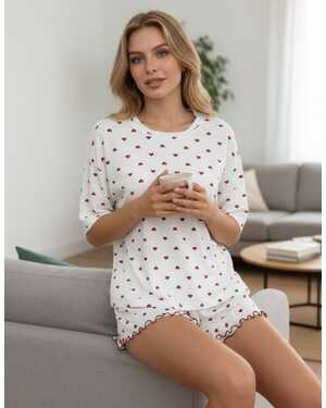 ЖЕНСКИЕ ПИЖАМА + ШОРТЫ