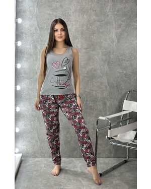 ЖЕНСКАЯ ПИЖАМА Материал хлопок в размер