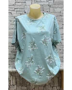 Женская футболка Ткань состав: 95% cotton 5% spandex