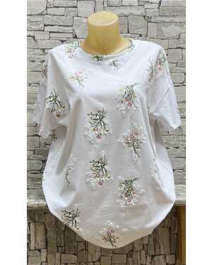 Женская футболка Ткань состав: 95% cotton 5% spandex