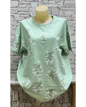 Женская футболка Ткань состав: 95% cotton 5% spandex