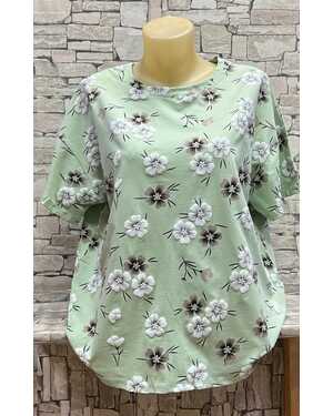 Женская футболка Ткань состав: 95% cotton 5% spandex