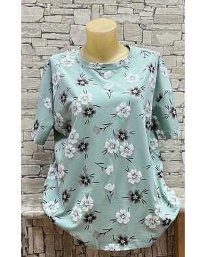 Женская футболка Ткань состав: 95% cotton 5% spandex