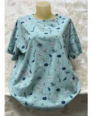 Женская футболка Ткань состав: 95% cotton 5% spandex