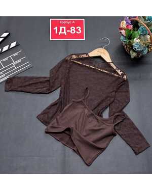 БЛУЗКА+МАЙКА НА ДЕВОЧКУ В РАЗМЕР