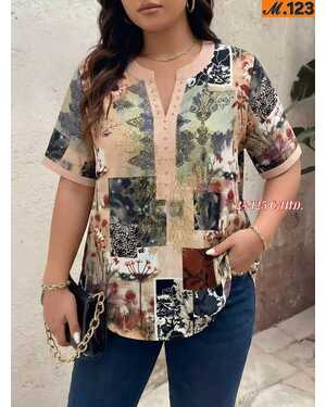 Женская блузка Фабричный Китай Размеры: XL (50/52) 2XL (52/54) 3XL (54/56).