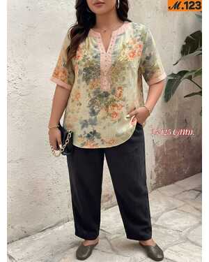 Женская блузка Фабричный Китай Размеры: XL (50/52) 2XL (52/54) 3XL (54/56).