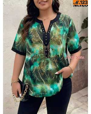 Женская блузка Фабричный Китай Размеры: XL (50/52) 2XL (52/54) 3XL (54/56).