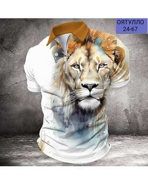 Мужская футболка поло ткань двунитка