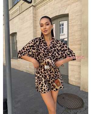 Женский костюм двойка Ткань прадо