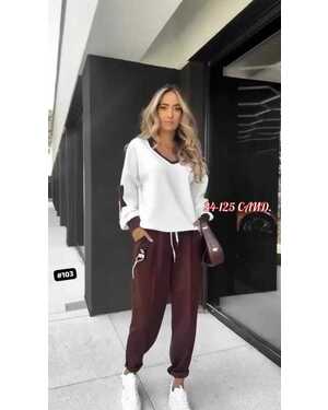 Женский костюм ткань двунитка