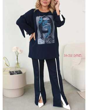 Женский костюм ткань трикотаж