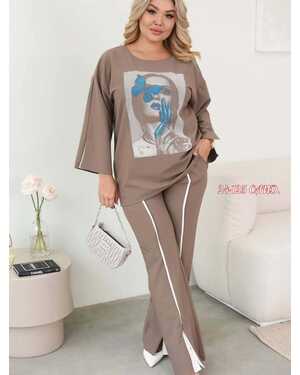 Женский костюм ткань трикотаж