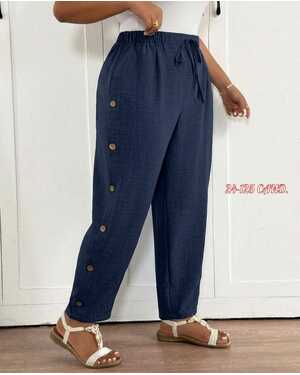 Женские брюки ткань санта барбара лен