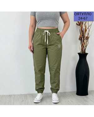 Женские спортивные брюки ткань плащевка