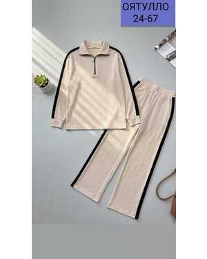 Женский костюм ткань лапша