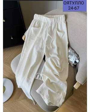 Женские летние тонкие свободные брюки