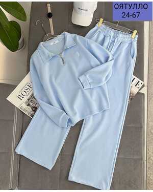 Женский костюм двойка Polo Логотип вышивка Размеры: S (42-44) М(46-48) L(50-52) Ткань: Турецкая Двунитка