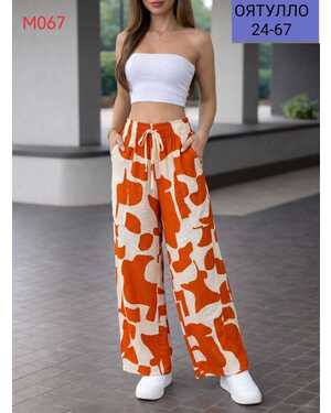 Женские Летние лёгкие Брючки Фабричный китай Размер Большемерит +2