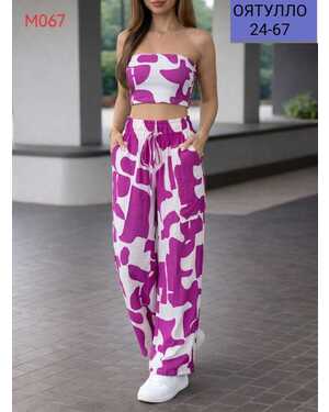 Женские Летние лёгкие Брючки Фабричный китай Размер Большемерит +2