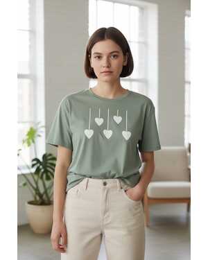 ЖЕНСКАЯ ФУТБОЛКА ТКАНЬ ХЛОПОК