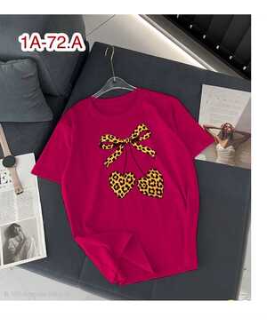 ЖЕНСКАЯ ФУТБОЛКА ТКАНЬ ХЛОПОК