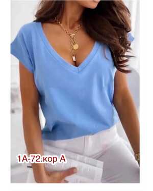 ЖЕНСКАЯ ФУТБОЛКА ТКАНЬ ХЛОПОК