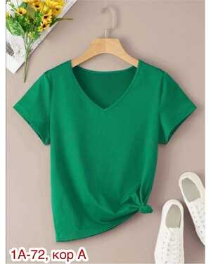 ЖЕНСКАЯ ФУТБОЛКА ТКАНЬ ХЛОПОК