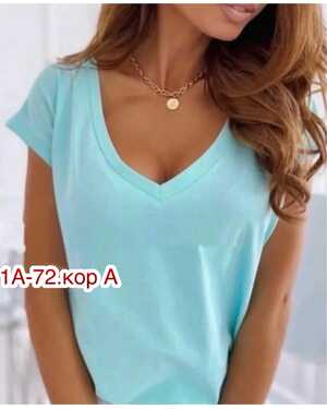 ЖЕНСКАЯ ФУТБОЛКА ТКАНЬ ХЛОПОК