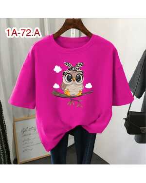 ЖЕНСКАЯ ФУТБОЛКА ТКАНЬ ХЛОПОК