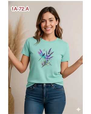 ЖЕНСКАЯ ФУТБОЛКА ТКАНЬ ХЛОПОК