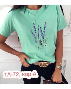 ЖЕНСКАЯ ФУТБОЛКА ТКАНЬ ХЛОПОК