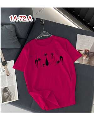 ЖЕНСКАЯ ФУТБОЛКА ТКАНЬ ХЛОПОК